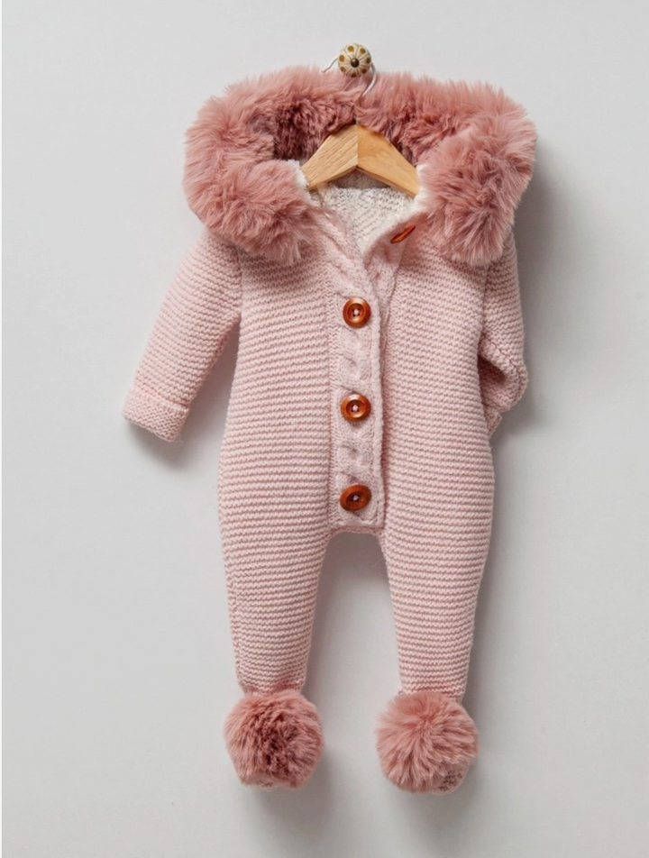 Organic Cotton Baby Pram Suit