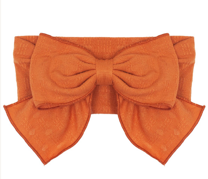 Orange Knit Headband