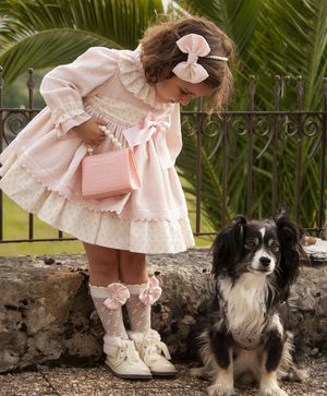 Pink Chanel and Plumetti Dress