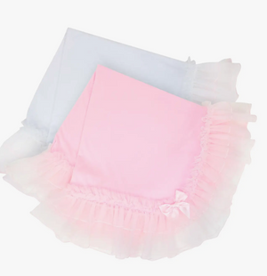 Laura Dare Pink Blanket
