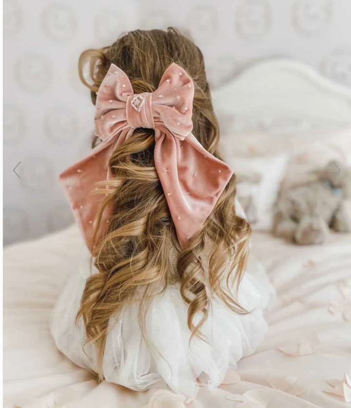 Juliette Velvet Hair Bow