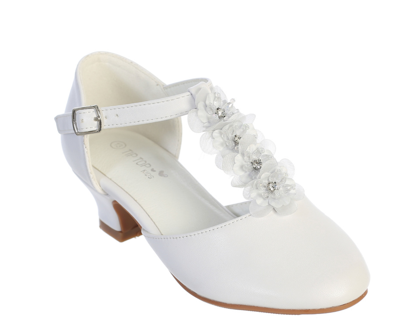 ladies white dress shoes Communion Shoes – Layla's Boutique