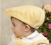 Boys Yellow Tweed Jeff Cap