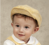 Boys Yellow Tweed Jeff Cap