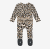 Posh Peanut Lana Leopard Footie