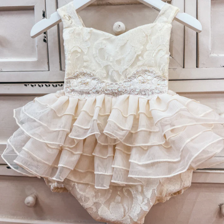 Bohemian Baby Pearl Romper