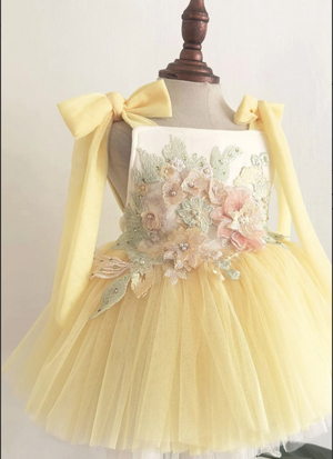 Pastel Yellow Dress