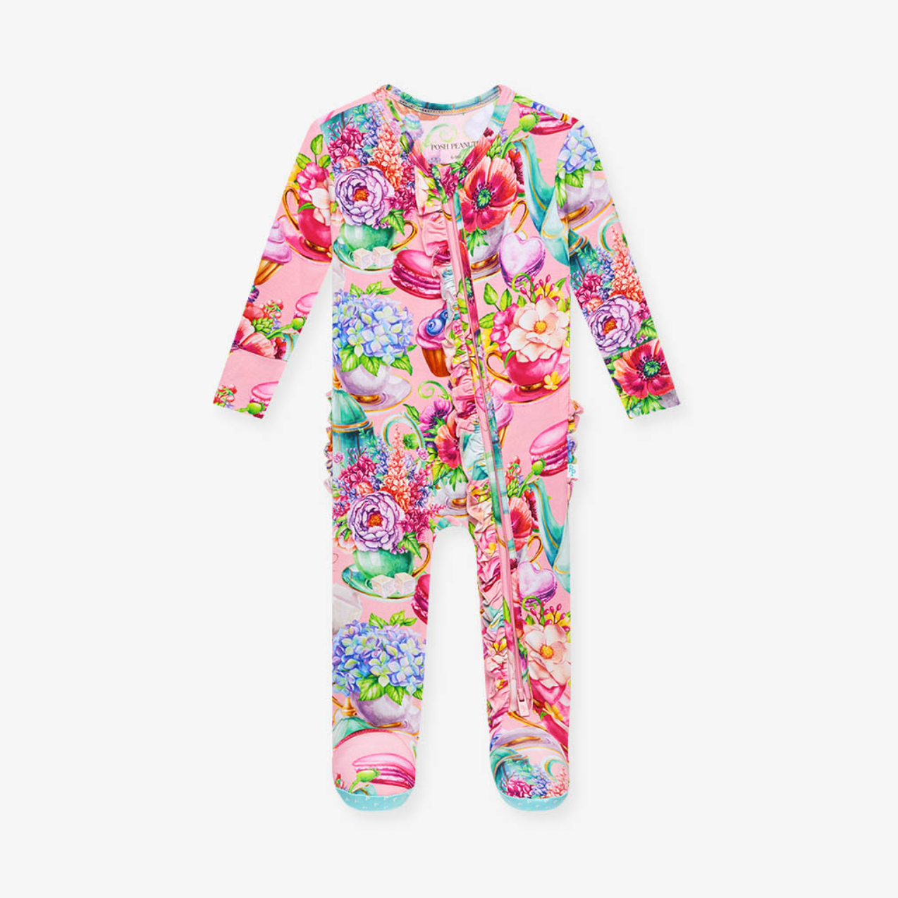 Elizabeth Zippered Footie