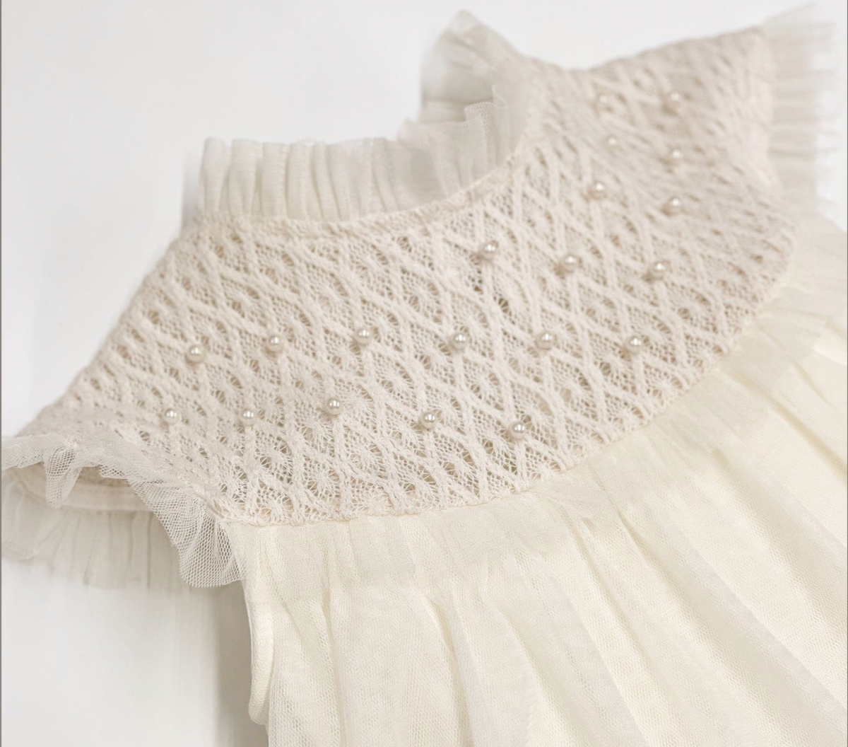 Bella Buttermilk Blouse and Bloomer Set