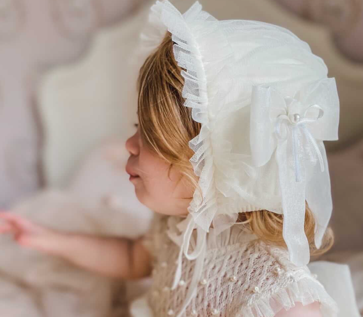 Bella Buttermilk Bonnet