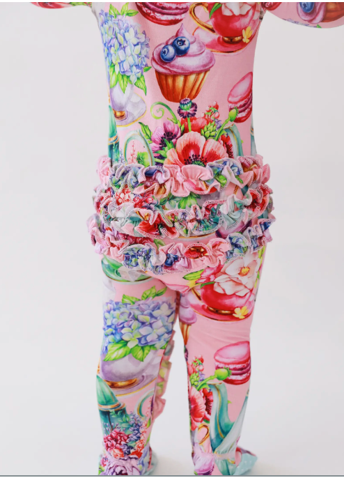 Elizabeth Zippered Footie