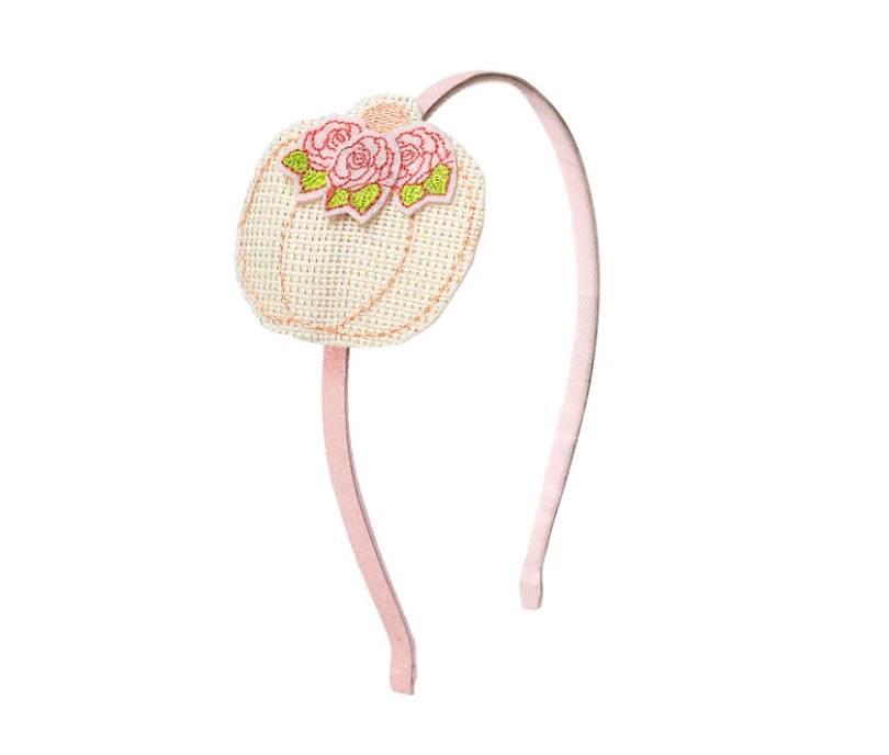 Pumpkin Flower Headband