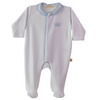 Cotton Crown Baby Blue Footie