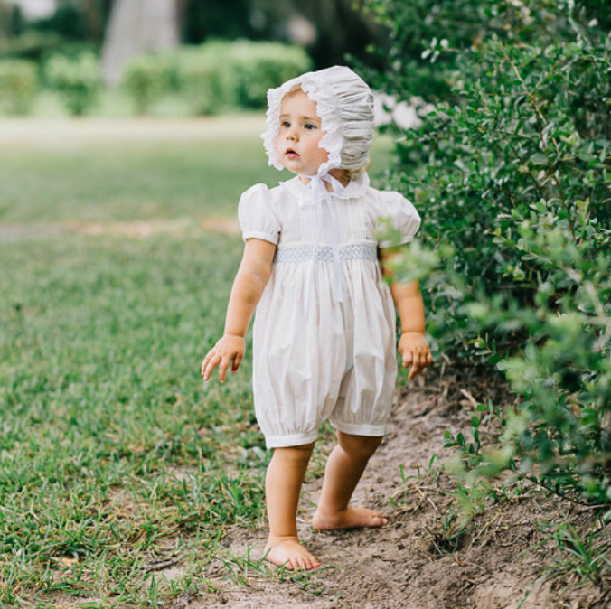 Vintage Smocked Romper