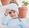 Baby Blue Pom Hat