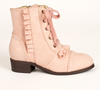 Blush Velvet Boot