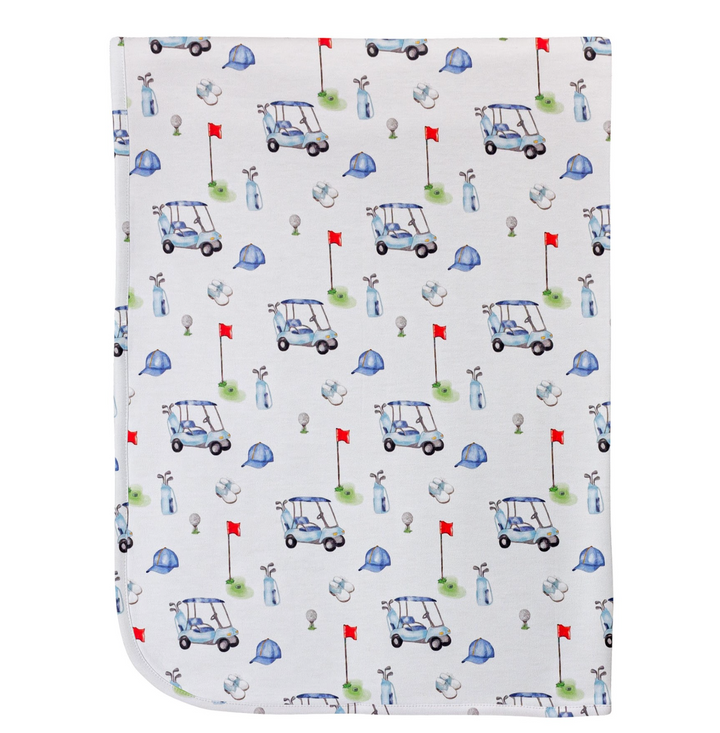 Golf Club Printed Blanket