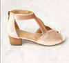 Blush Velvet Heel