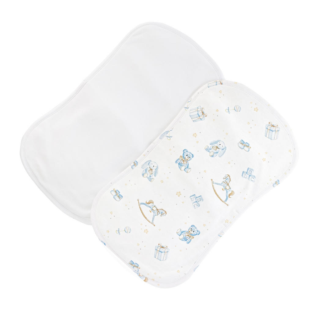 Toys Printed Burp Cloth Set