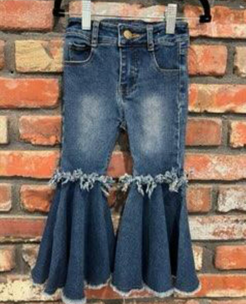 Medium Washed Bell Bottoms