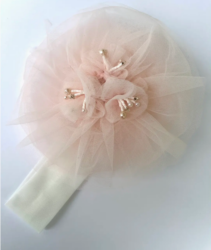 Blush Tulle Headband