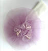 Lilac Tulle Flower Headband