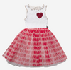 Sleeveless Heart Tutu Dress