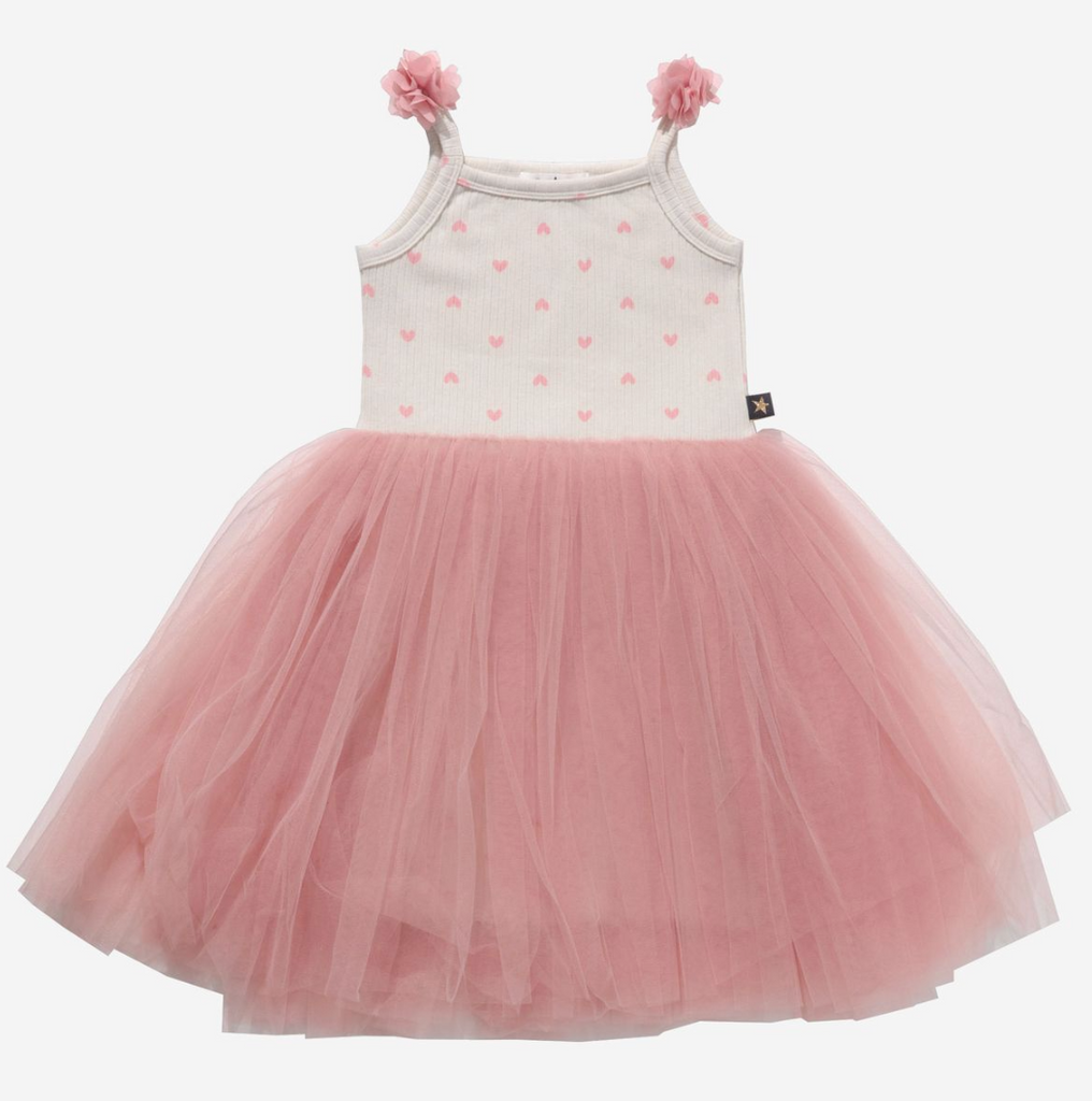 Vintage Flower Tutu Dress