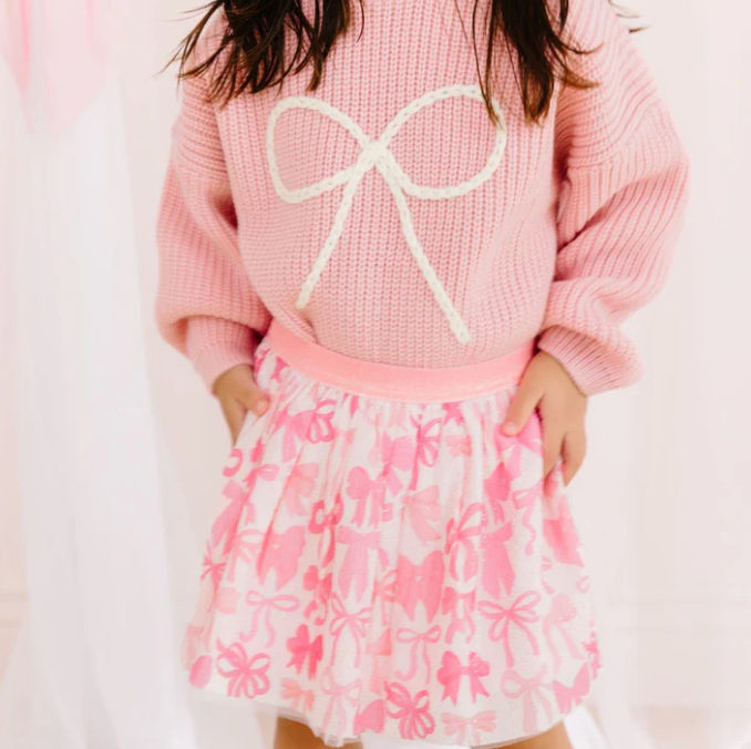 Bow Yarn Sweater