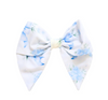 Blue Bow Print Clip