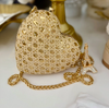 Gold Heart Bag