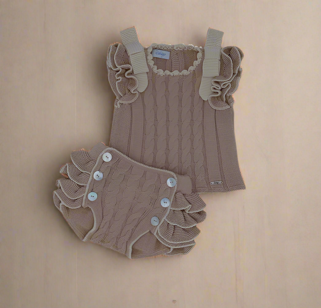 Camel Sweater and Bloomer