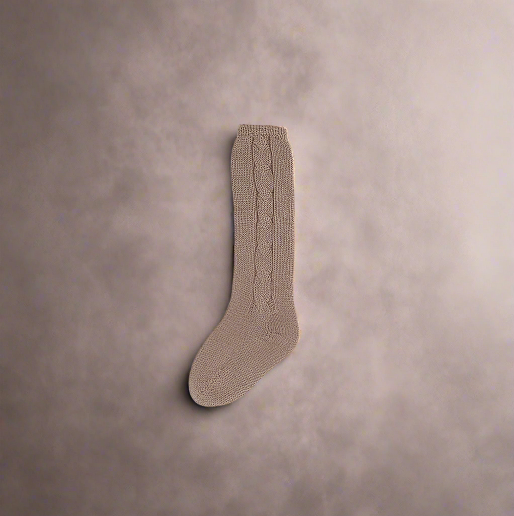 Camel Knit Sock