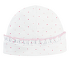 Pink Dots Printed Hat