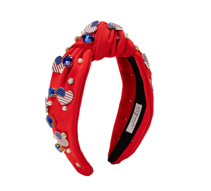 Patriotic Gemstone Headband