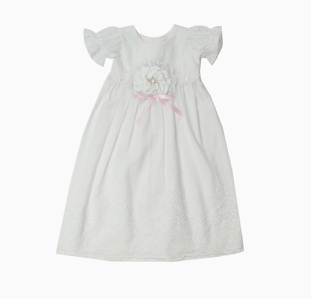 Soulful White Baby Gown