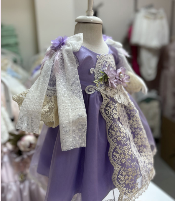 Purple Vintage Dress