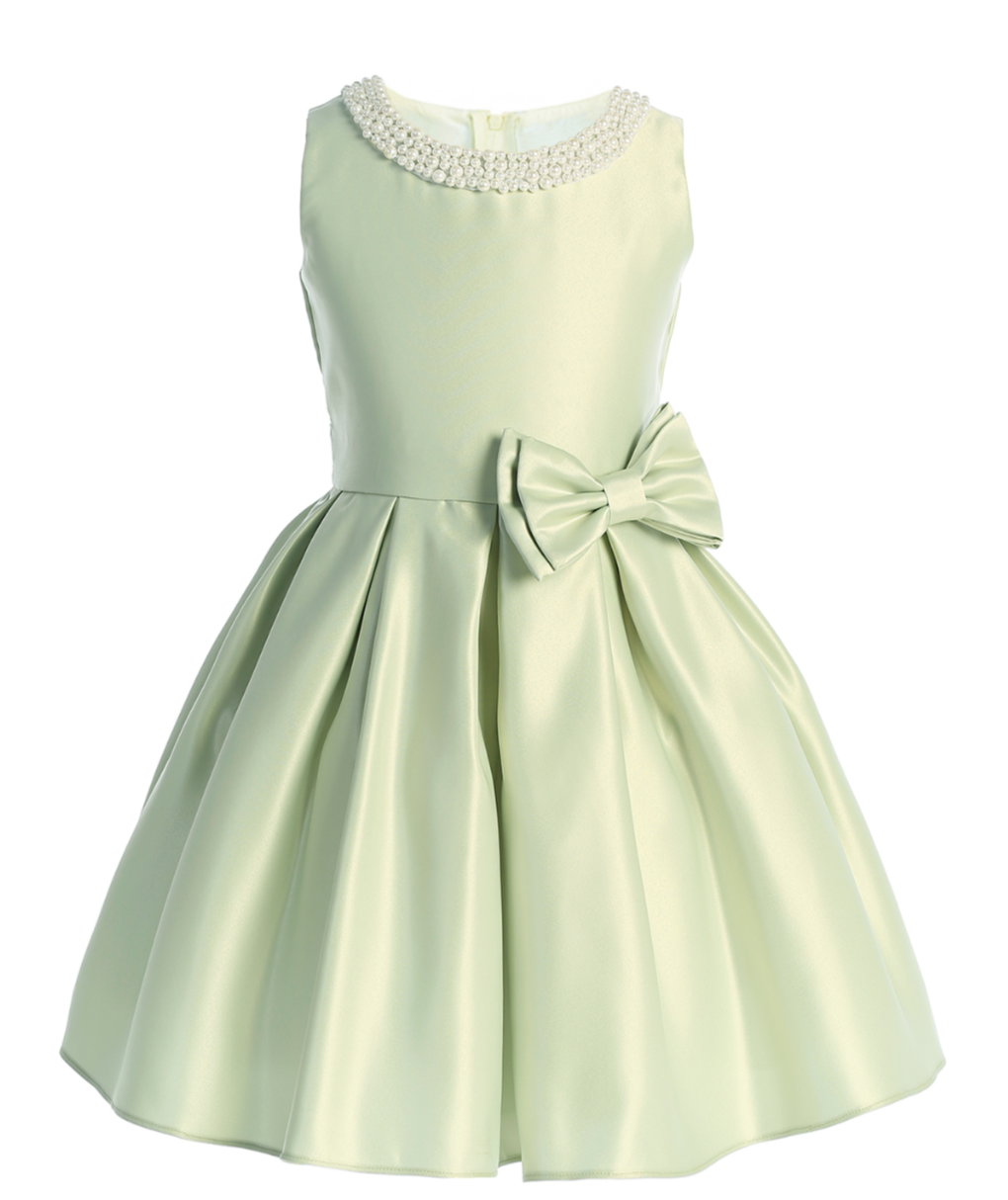 Sage Girl's Dress