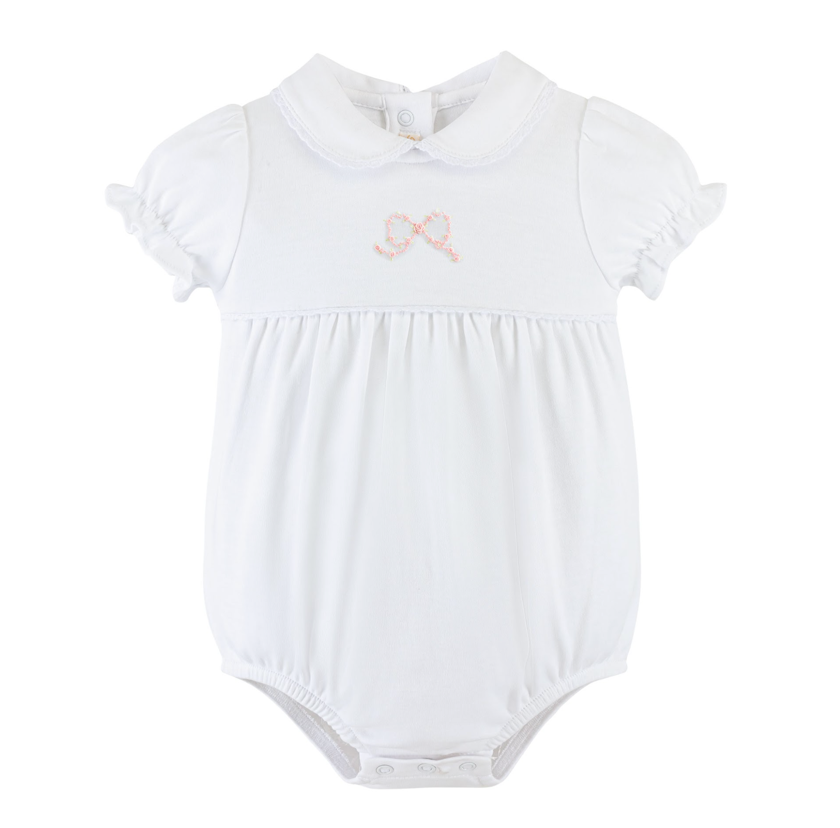 Pretty Bows Bubble in White