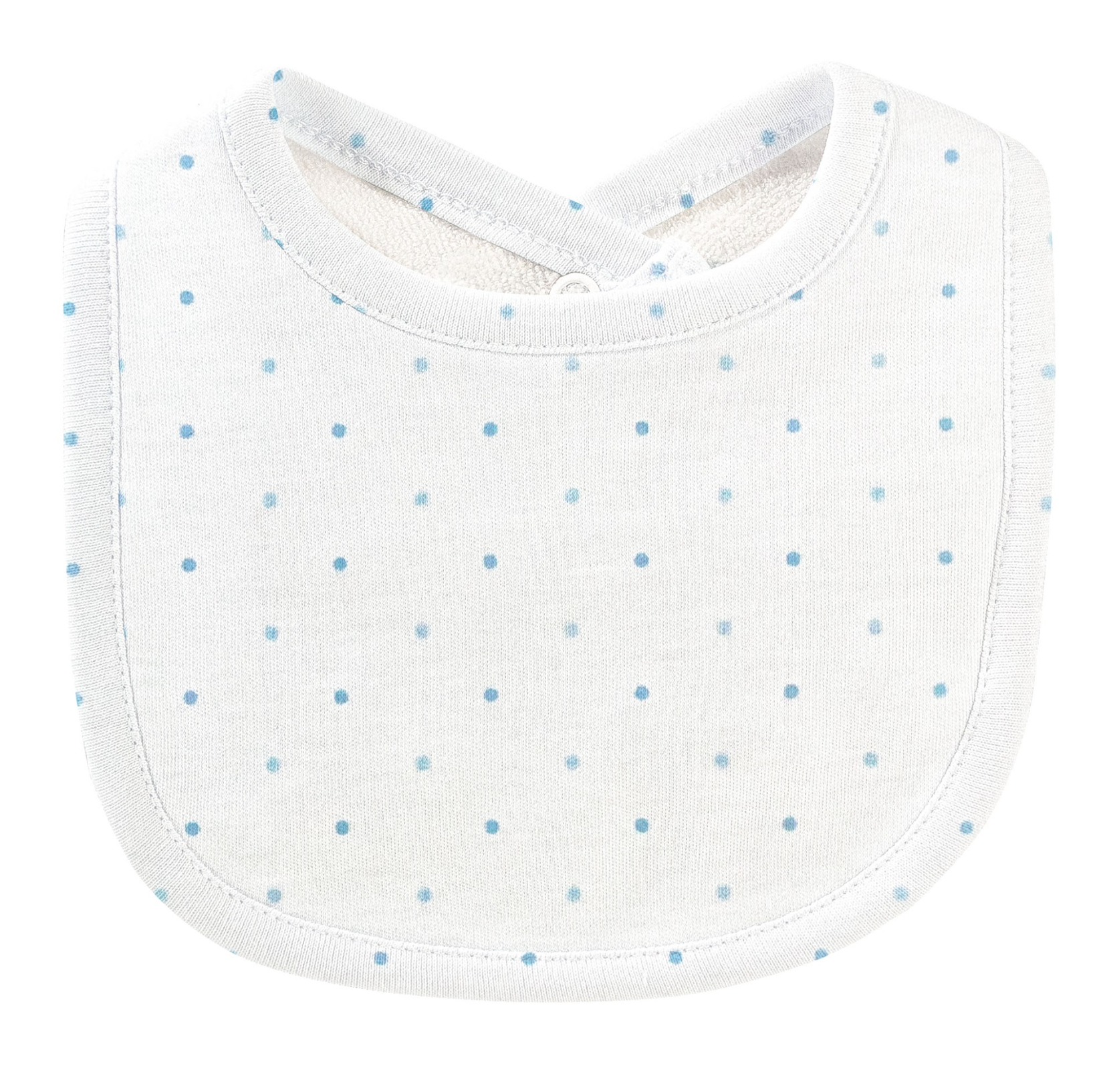 Blue Dots Printed Bib