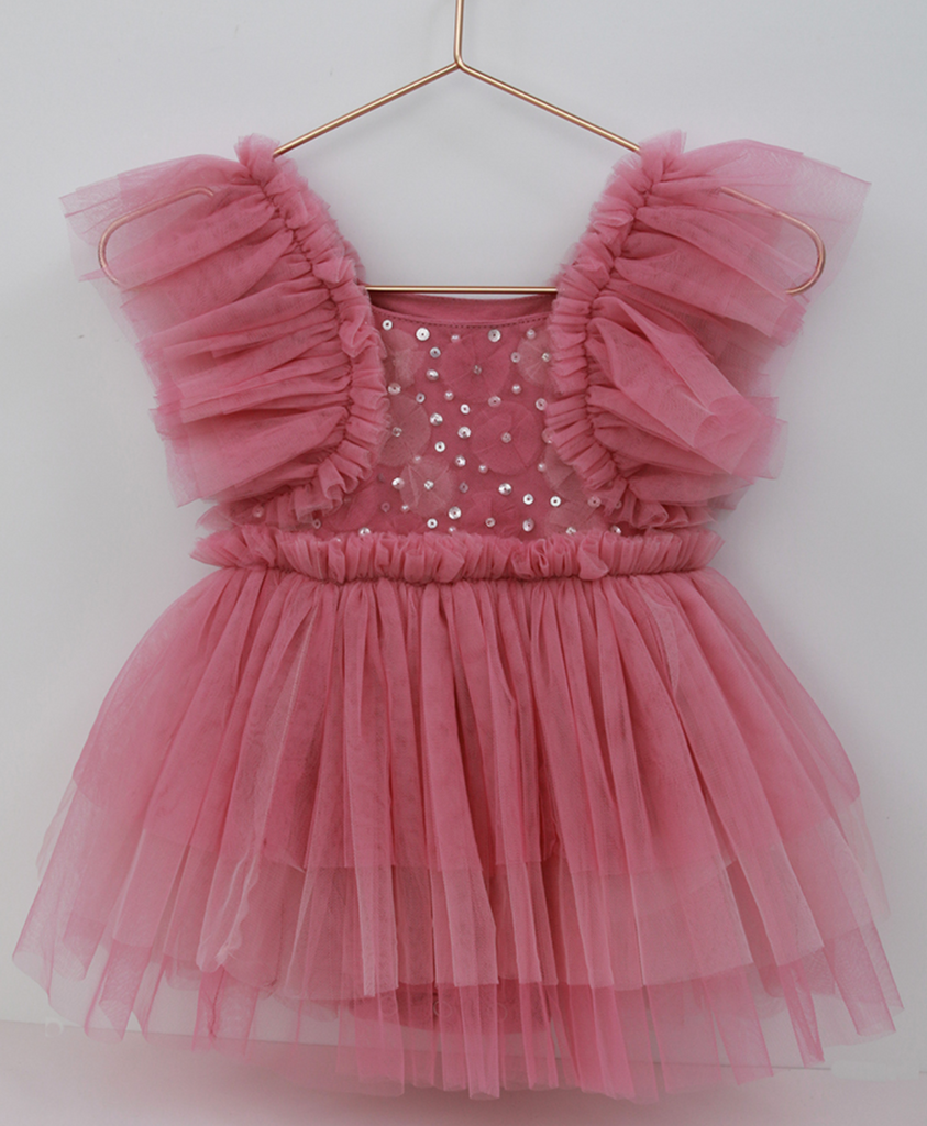 McKenzie Vintage Lilac Dress