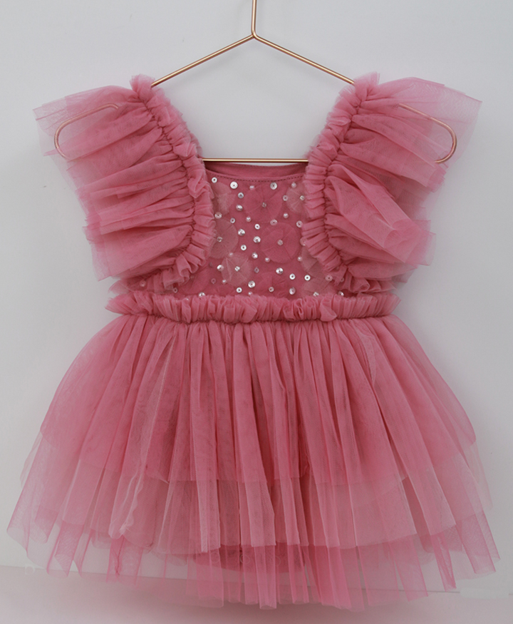 McKenzie Vintage Lilac Dress