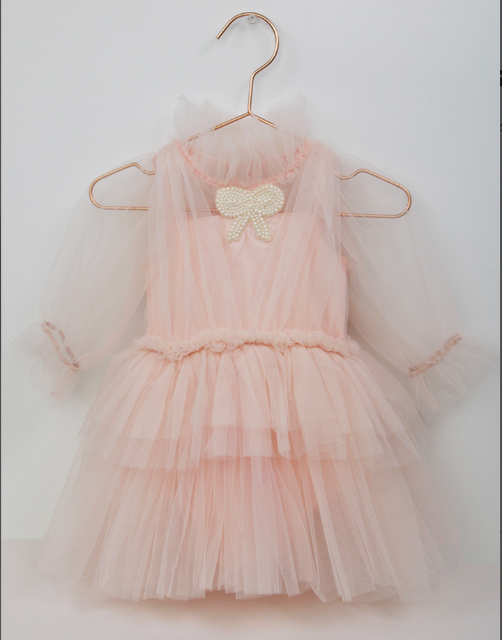 Maelie Pink Baby Dress