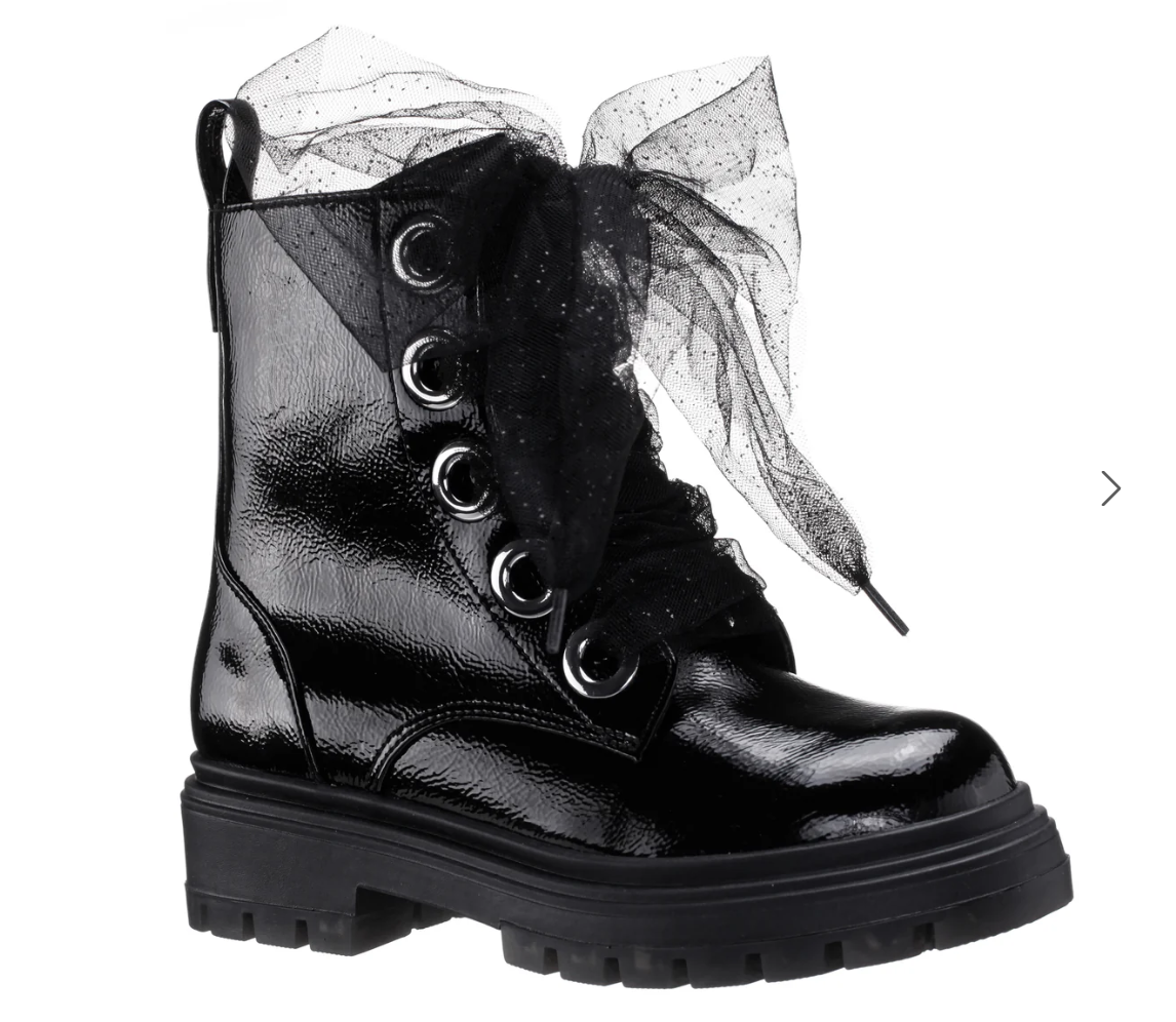 Nina Kids Chassy Boot in Black