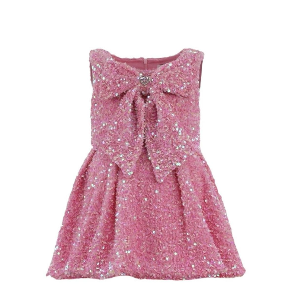 Pretty in Pink Bow Dress