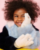 Super Smalls Cotton Candy Jeweled Gloves