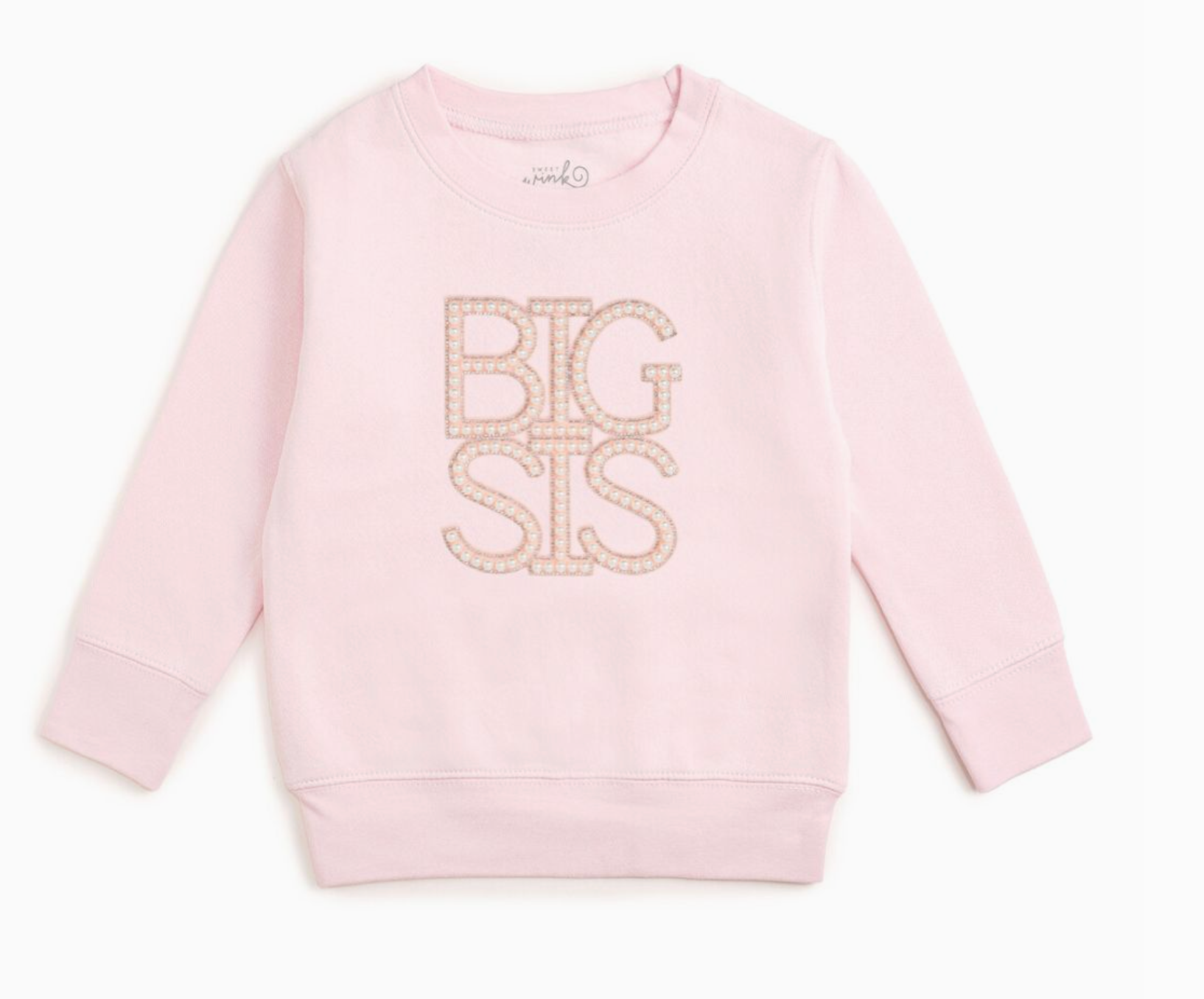 Big Sis Pearl Patch Sweatshirt