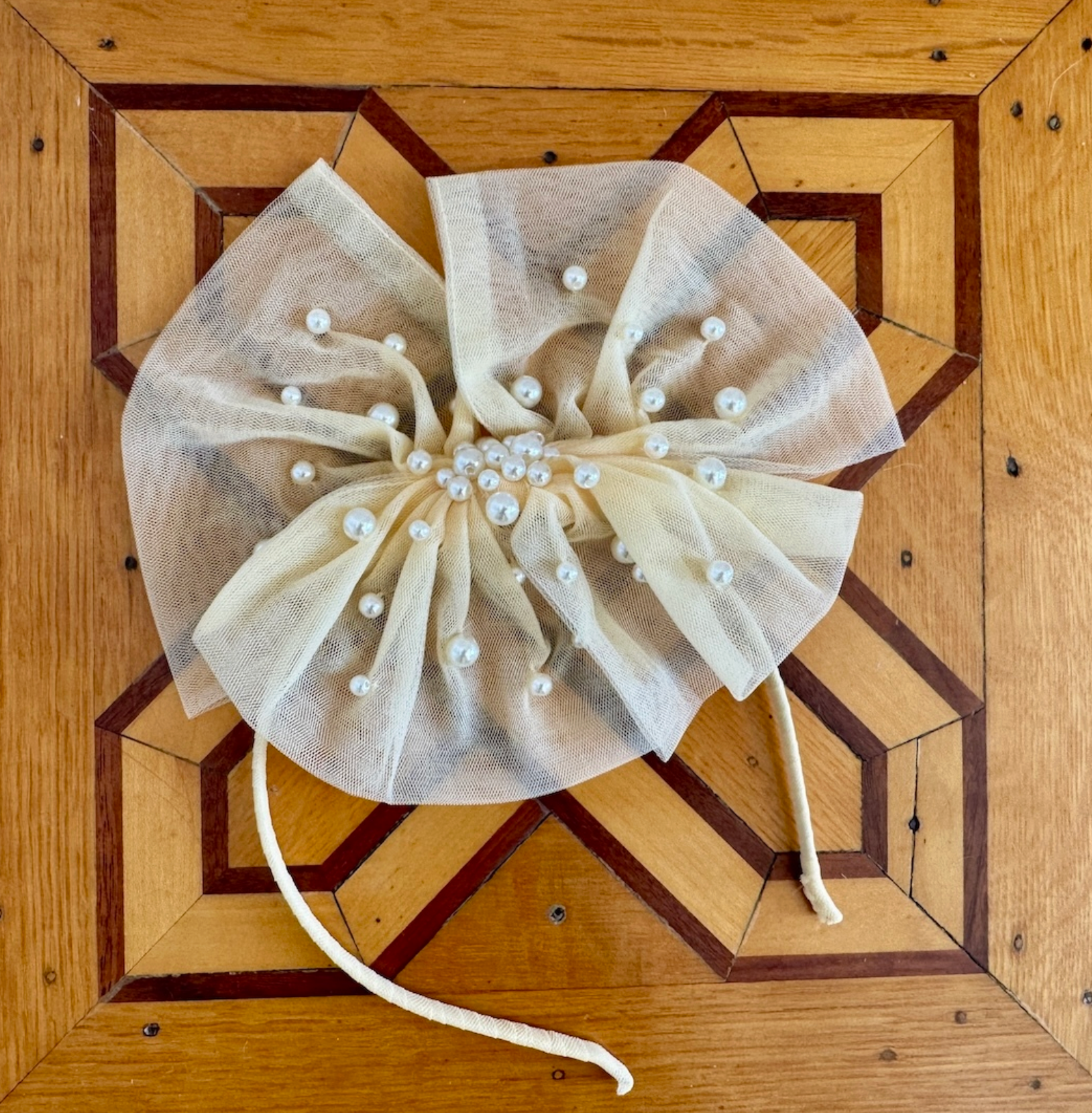 Sunshine Yellow Tulle Headband