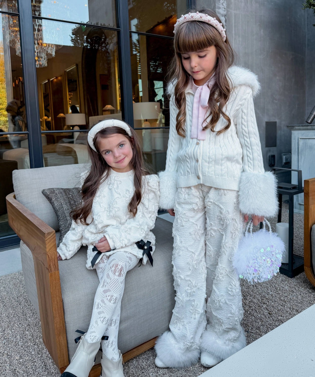 Ivanna Ivory Lace Tights