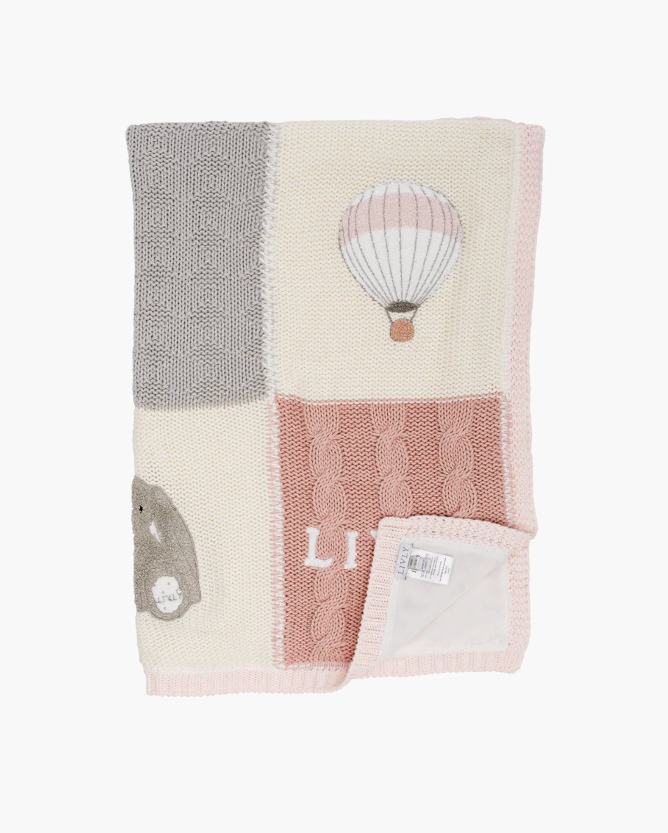 Playroom Knitted Blanket